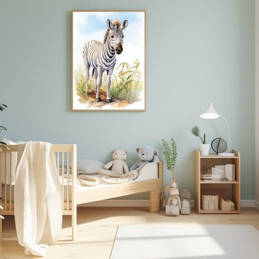 Zebra Canvas for Children